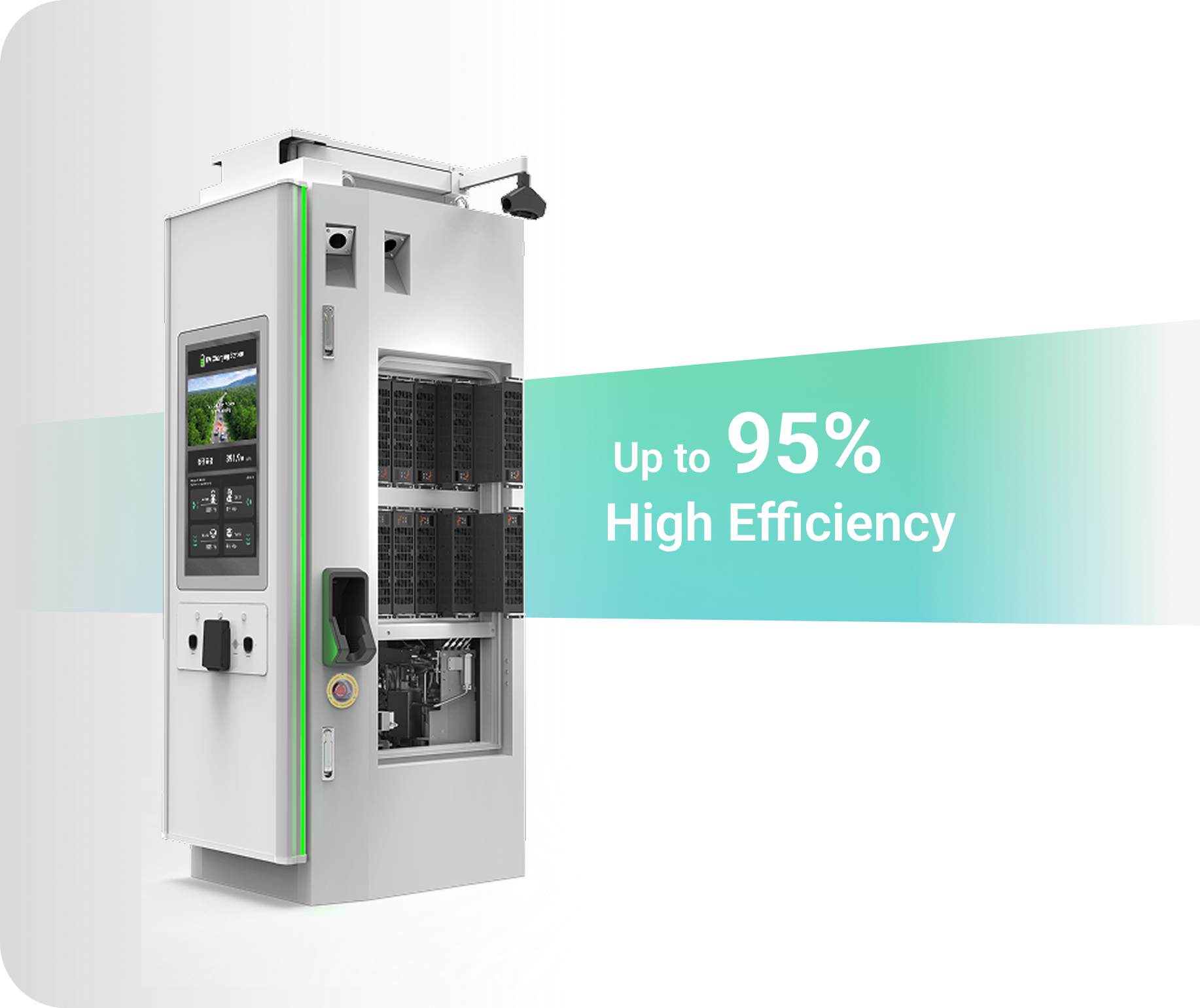 Only 10 minutes<br>to charge 100km